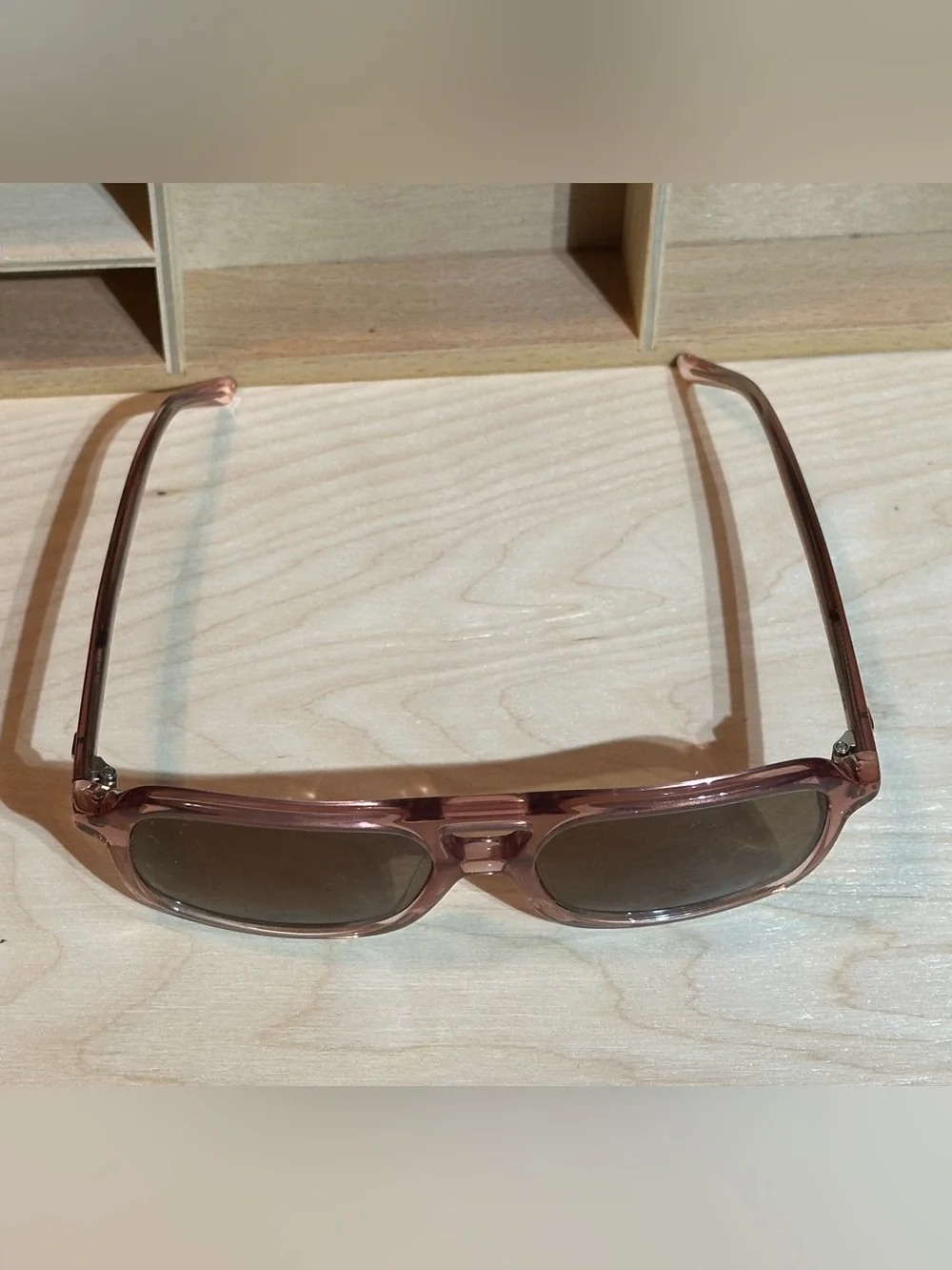 Crap Eyewear Light Pink Space Ranger Sunglasses